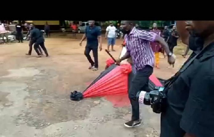 Suhum NPP free-for-all fight Suhum NPP free-for-all fight