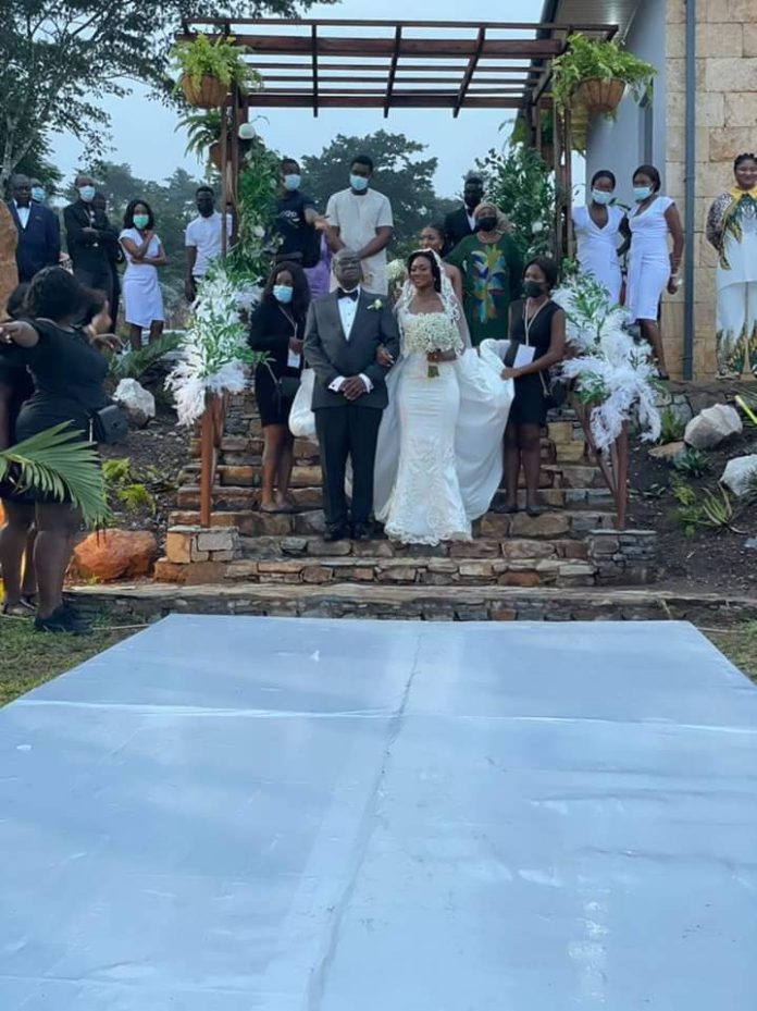 KK Sarpong daughter's wedding