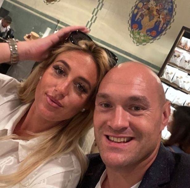 Tyson Fury & wife