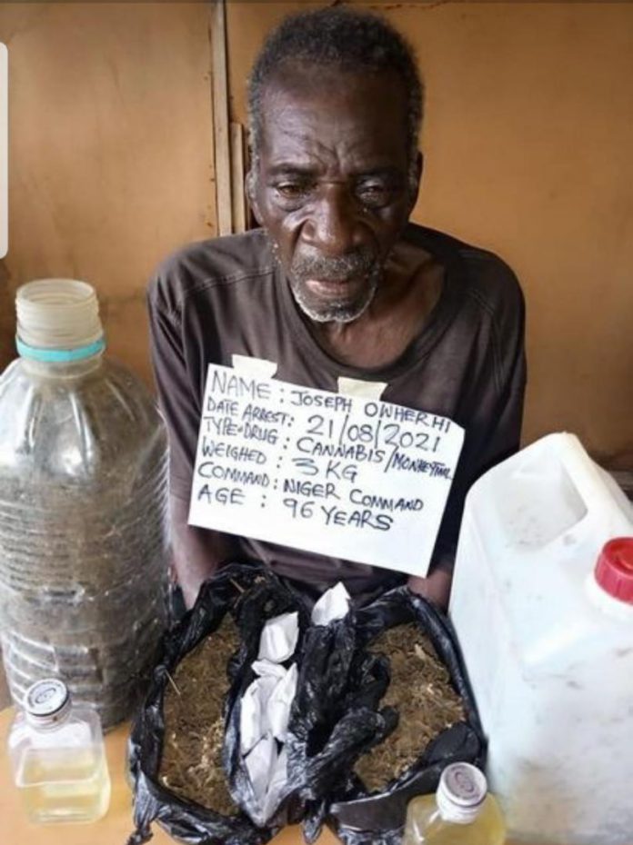 96-year-old father-of-50 arrested for drug trafficking