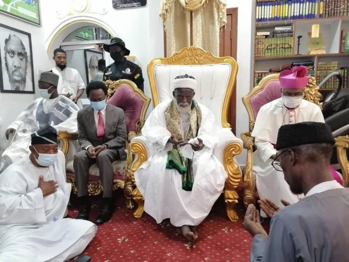 Chief Imam donates to National Cathedral