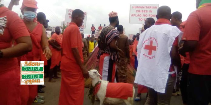 Volta region border demo