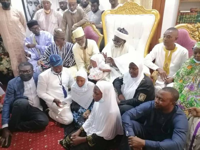 Kaaka’s family visit chief imam Kaaka’s family visit chief imam