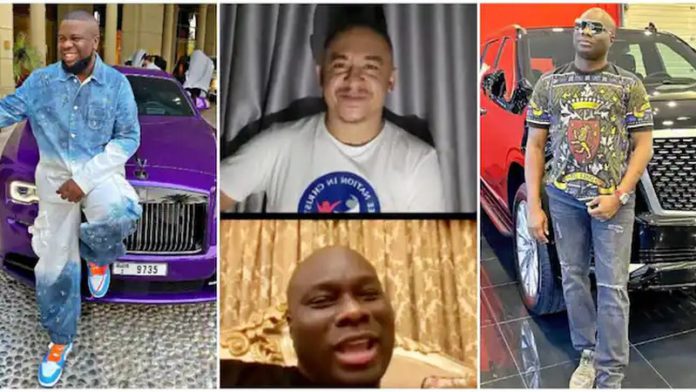 Hushpuppi and Daddy Freeze Hushpuppi and Daddy Freeze