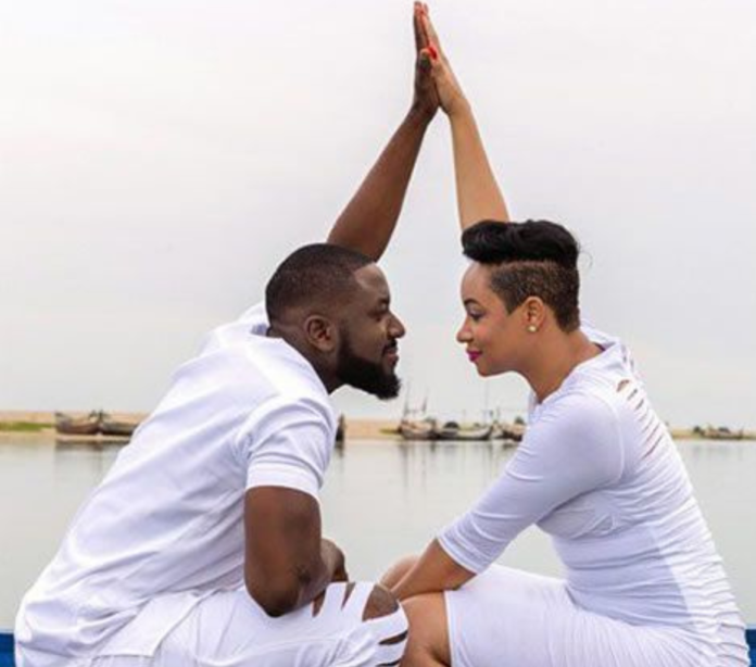 Elikem shares romantic time with Pokello on a boat with the description "The two shall become one" Elikem shares romantic time with Pokello on a boat with the description "The two shall become one"