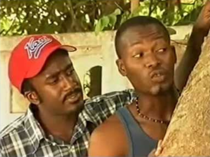 Zimran Clottey as Aluta and Adjetey Anang as Pusher in 'Things We Do For Love' Zimran Clottey as Aluta and Adjetey Anang as Pusher in 'Things We Do For Love'