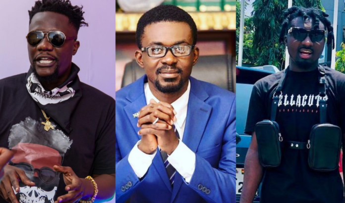 L-R: Obibini, NAM1 and Amerado