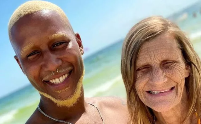 A GRANDMA and her 24-year-old toyboy have got engaged - despite their 37 year age gap
