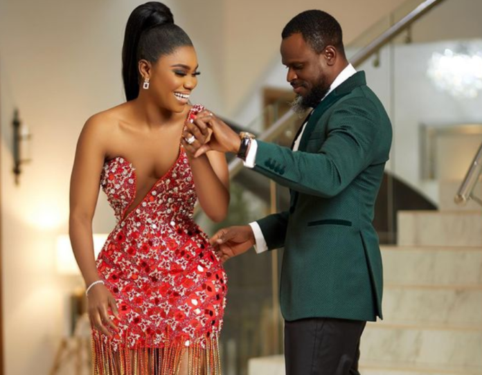 Singer Becca and her husband, Dr Tobi Sanni Daniel