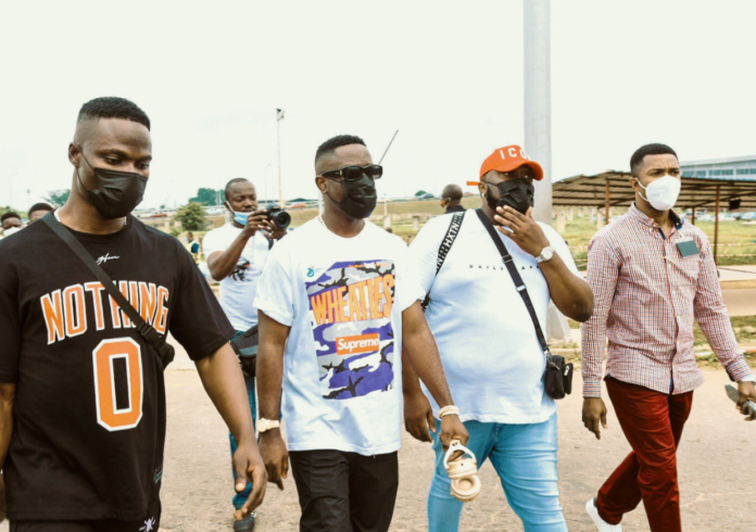 Sarkodie in Nigeria
