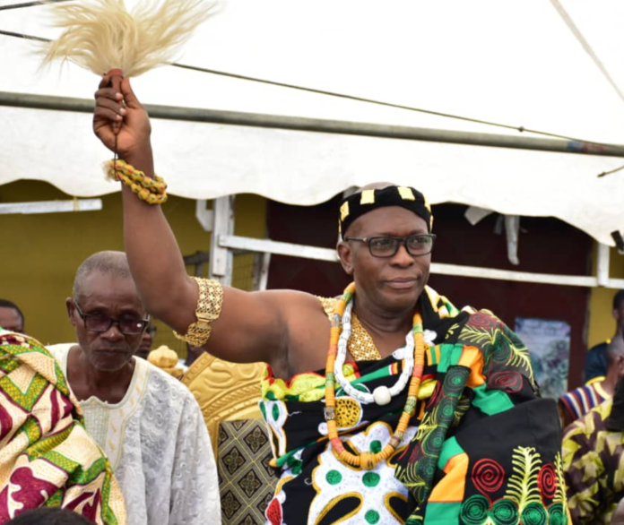 The new Chief, known in private life as Mr. Emmanuel James Atiemo Fiagbenu, is the Senior Corporate Affairs Manager at the National Information Technology Agency (NITA).