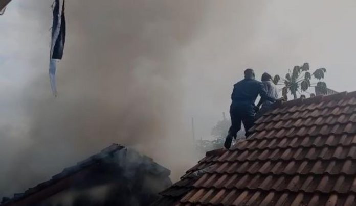 Makola shopping mall fire