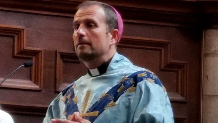 bishop quits