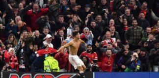 Cristiano Ronaldo was making a record 185th appearance in the Champions League