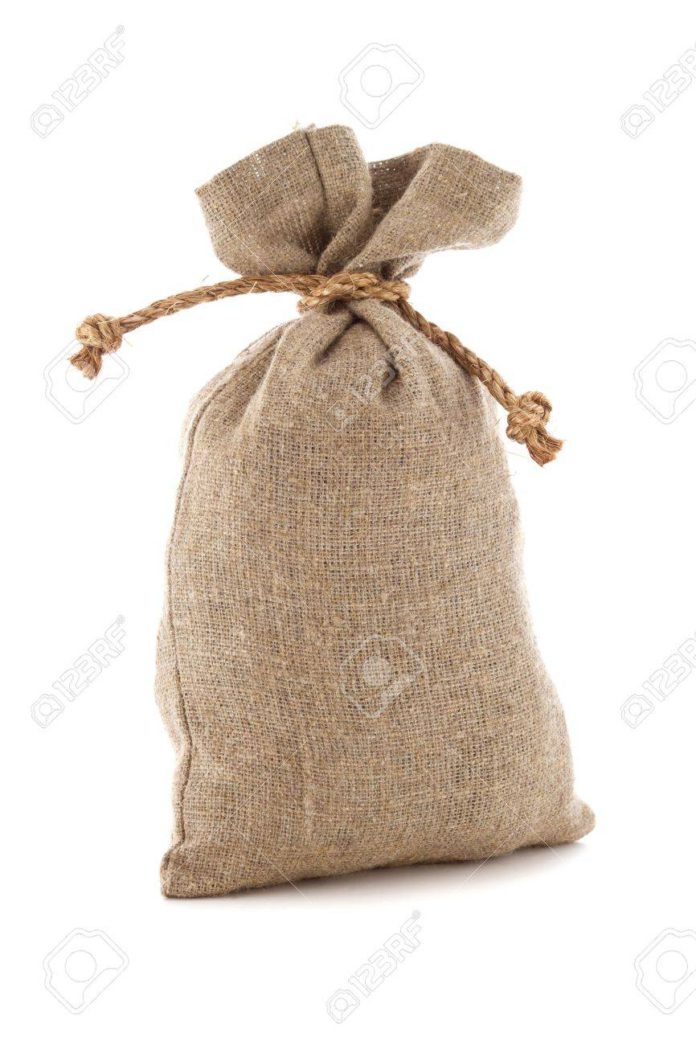 18846784-image-of-burlap-sack-the-tied