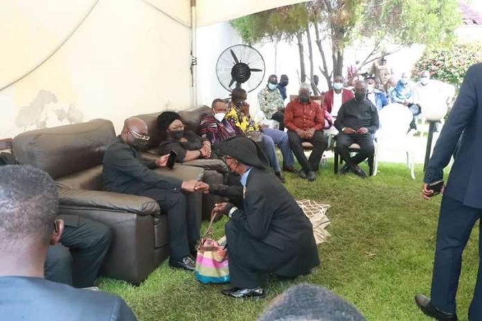 Ghanaian actor, Ajos, mourns with Bawumia Ghanaian actor, Ajos, mourns with Bawumia
