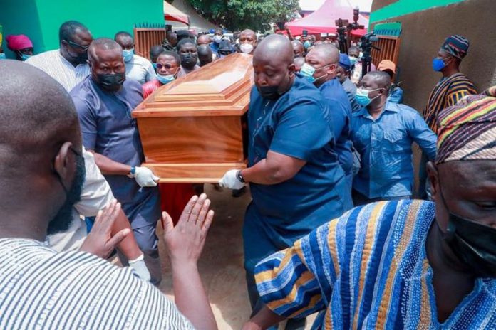 Hajia Mariama Bawumia is laid to rest Hajia Mariama Bawumia is laid to rest