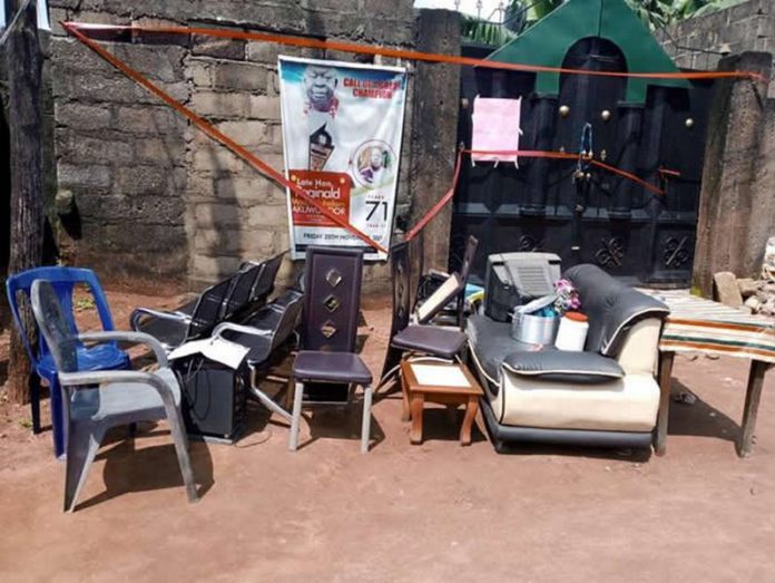 Widow, children rendered homeless