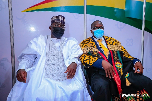 Bagbin and Bawumia