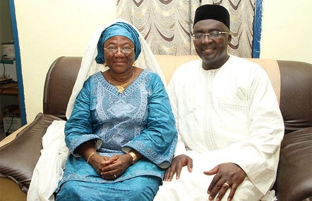 Bawumia and late mum