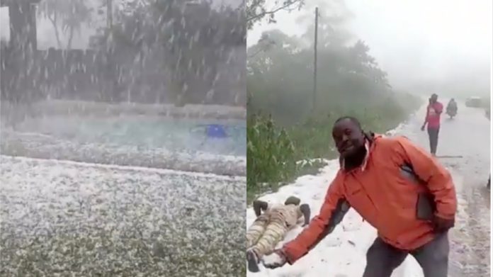 Cameroon snow