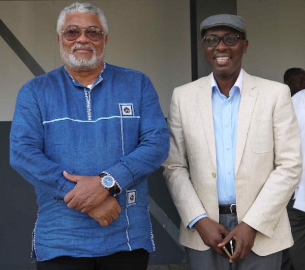 Haruna Attah and Rawlings