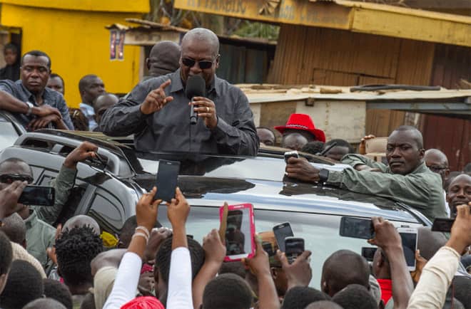 Mahama embarks on Thank You tour
