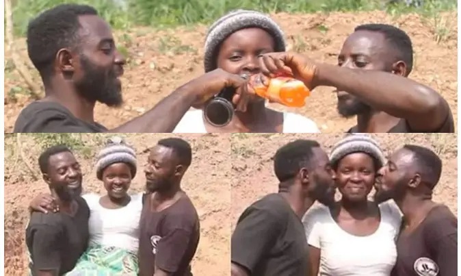 Marie, married to twin brothers