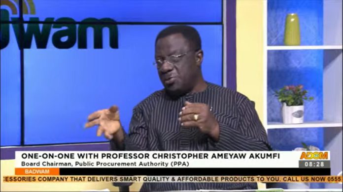 Prof Christopher Ameyaw Ekumfi - PPA Board Chairman
