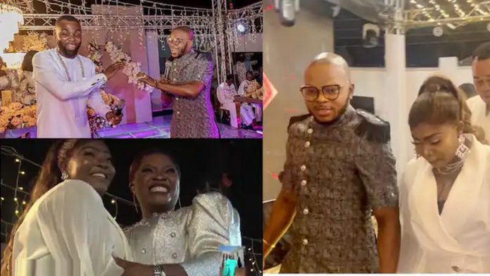 obinim and wife at obofowaa birthday