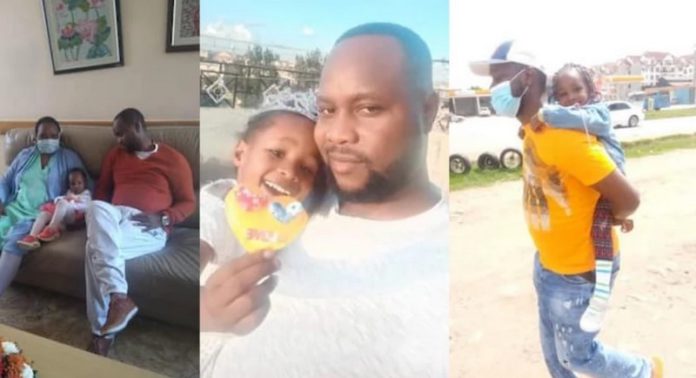 Man cries after losing mother of his baby girl