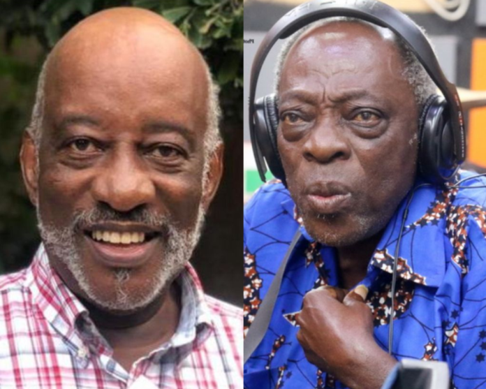 L-R: Uncle George and fallen actor Kohwe