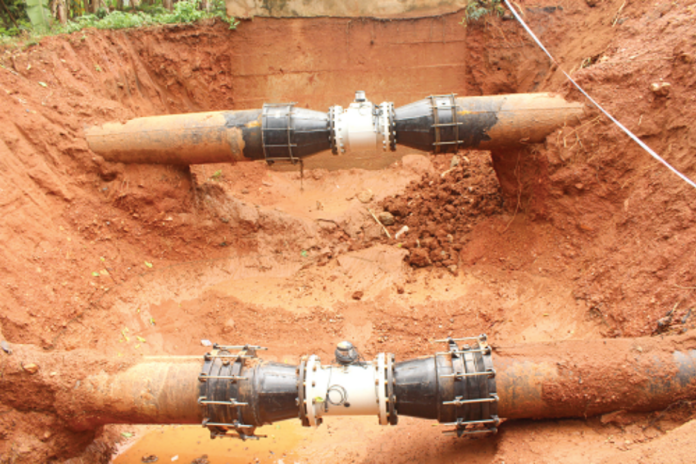 Ghana Water pipe