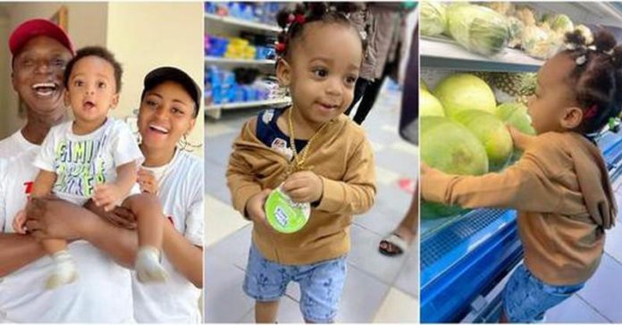 Regina Daniels son