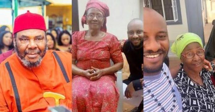 Pete Edochie and wife