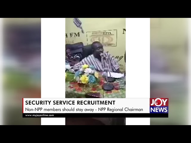NPP North East Regional Chairman