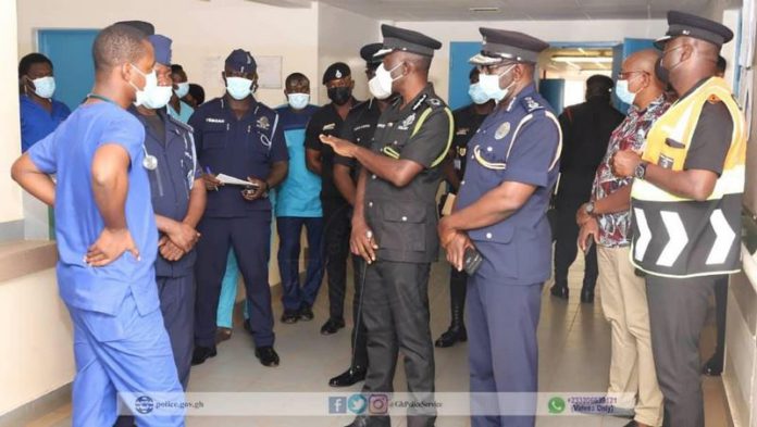 IGP arrives in tamale
