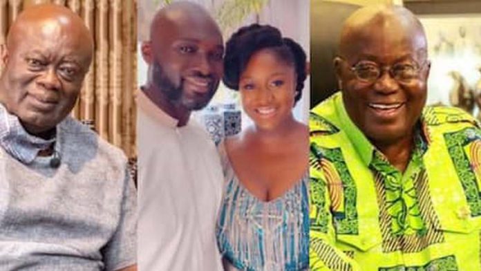 akufo addo, kofi jumah and daughter