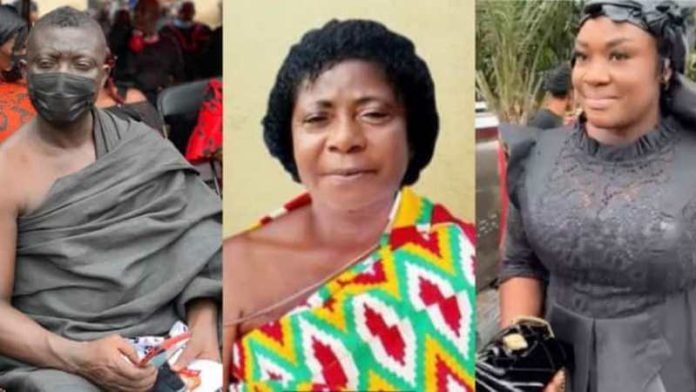 Bill Asamoah's mother's funeral
