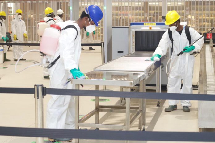 Airport disinfection 2