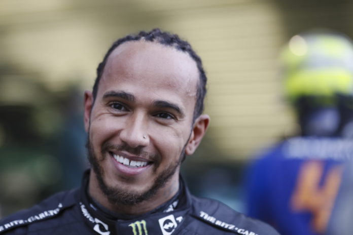British Formula One driver Lewis Hamilton of Mercedes-AMG Petronas reacts after the 2021 Formula One Grand Prix of Russia at the Sochi Autodrom race track in Sochi, Russia, 26 September 2021. EPA/Yuri Kochetkov / POOL British Formula One driver Lewis Hamilton of Mercedes-AMG Petronas reacts after the 2021 Formula One Grand Prix of Russia at the Sochi Autodrom race track in Sochi, Russia, 26 September 2021. EPA/Yuri Kochetkov / POOL