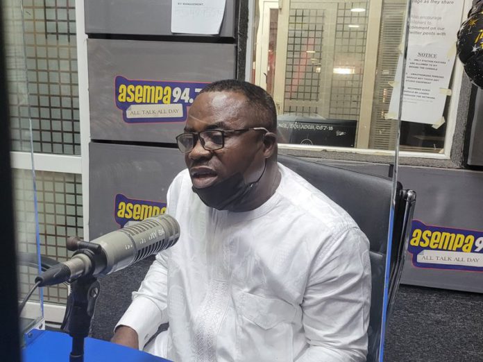 Chairman of the Greater Accra Regional Branch of the New Patriotic Party (NPP), Divine Otoo Agorhom
