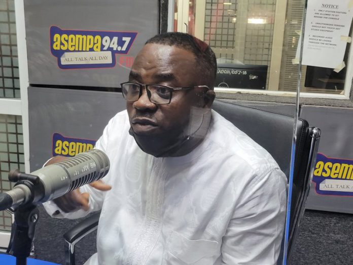 Chairman of the Greater Accra Regional Branch of the New Patriotic Party (NPP), Divine Otoo Agorhom