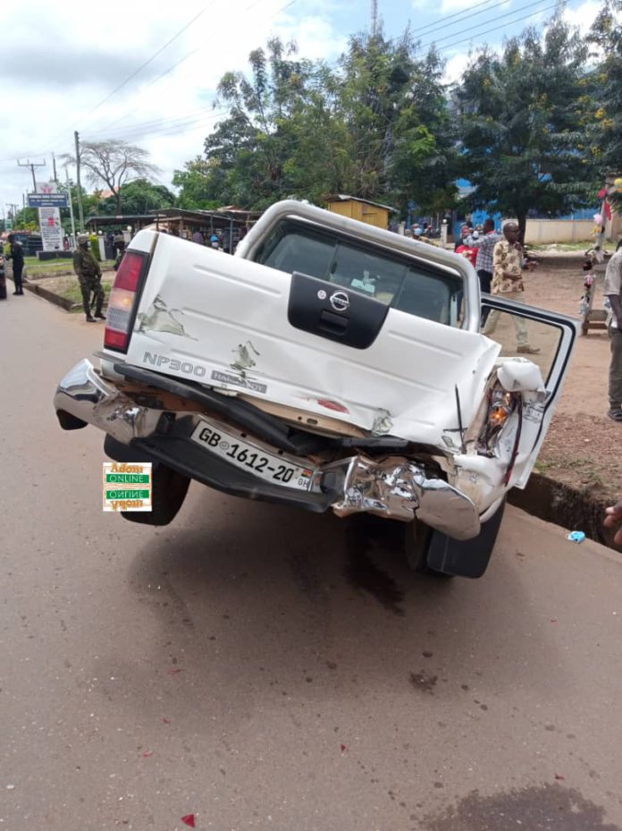 Bono regional minister accident