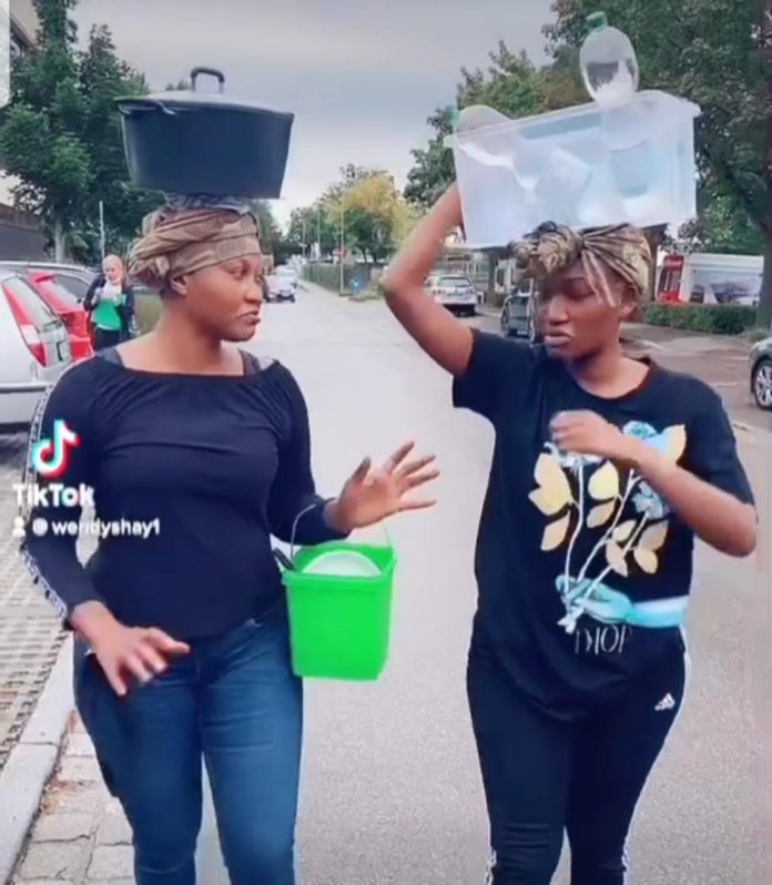 Wendy Shay, mother hawk 'pure water' on the street