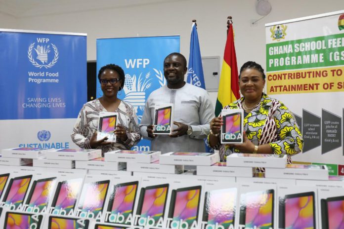 School Feeding monitoring now digitized as WFP donates 300 tablets