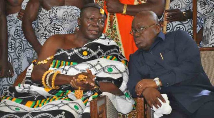 Akufo-Addo and Asantehene
