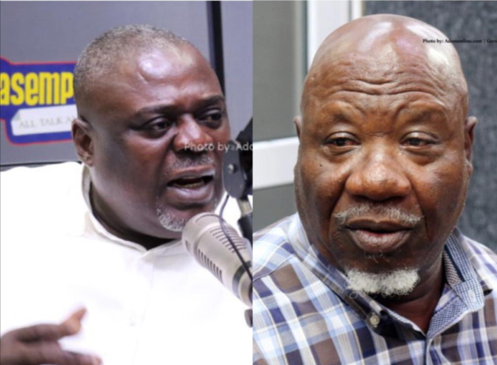 L-R: Koku Anyidoho and Allotey Jacobs