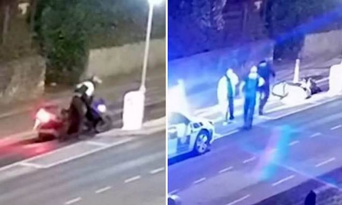 BOY STAGES motor crash