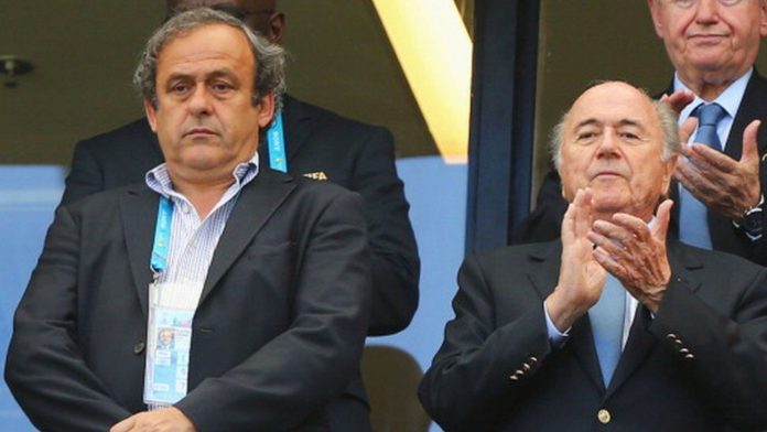 Platini and Blatter Platini and Blatter